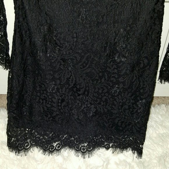 Black Mini Dress - Picture 2 of 5